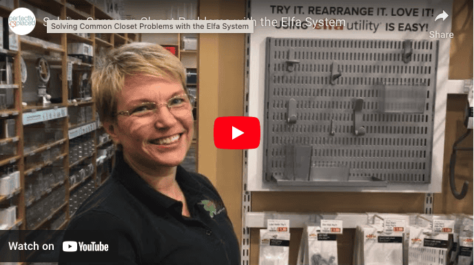 Solving Common Closet Problems with the Elfa System